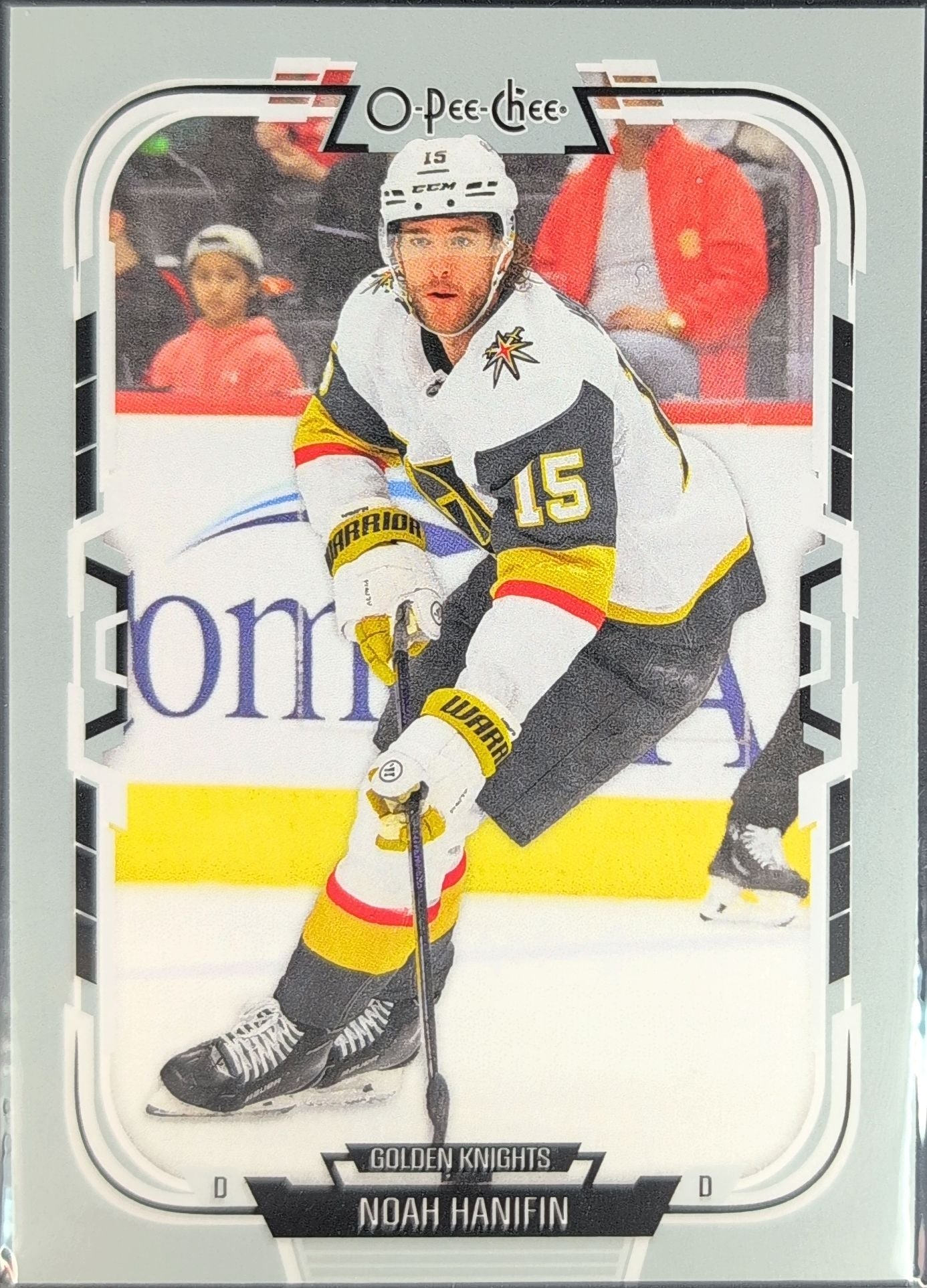 2025-26 O-Pee-Chee Noah Hanifin #255 Vegas Golden Knights front