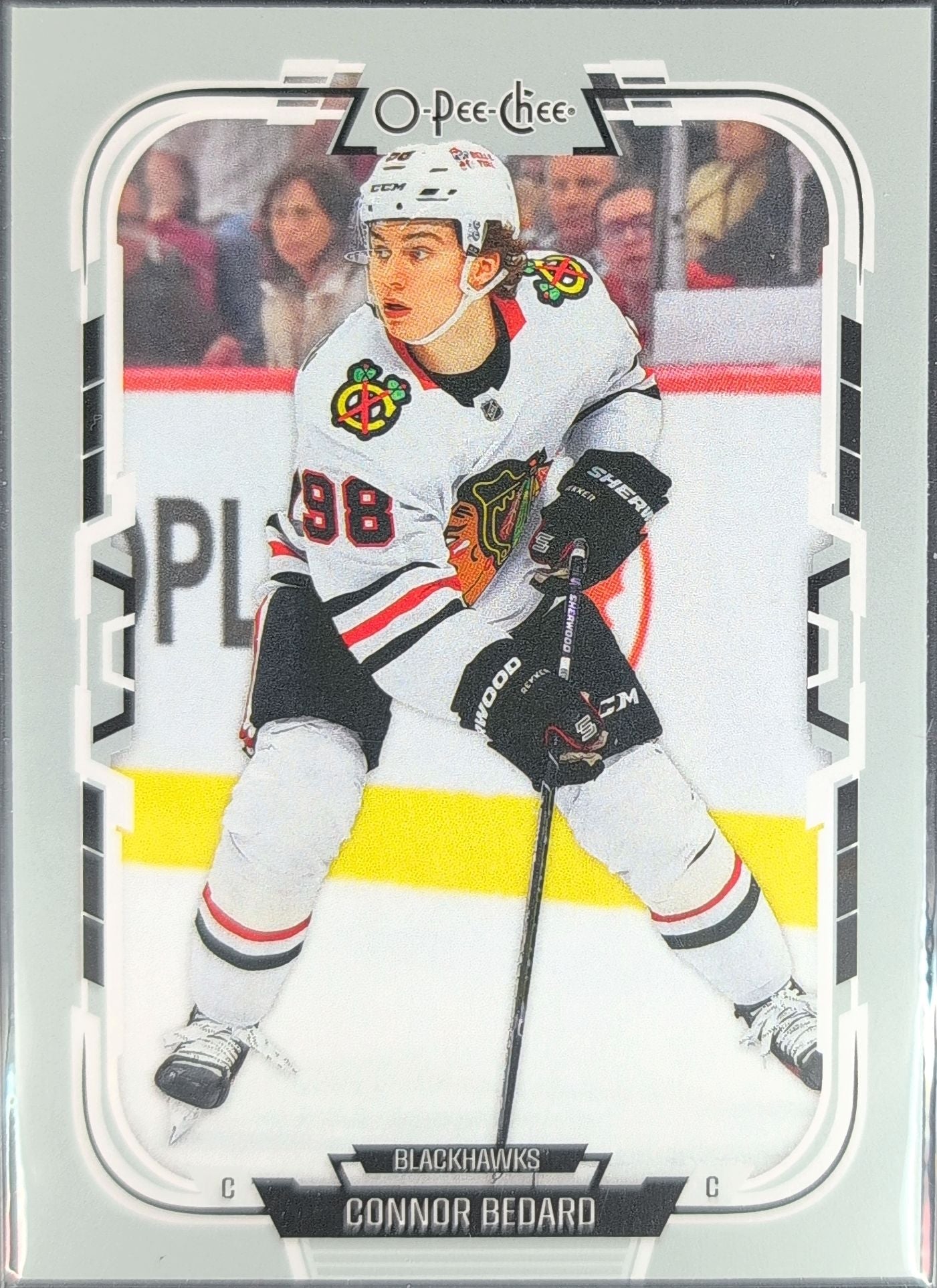 2025-26 O-Pee-Chee Connor Bedard #456 Chicago Blackhawks front