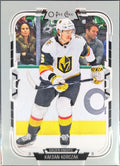 2025-26 O-Pee-Chee Kaedan Korczak #385 Vegas Golden Knights front