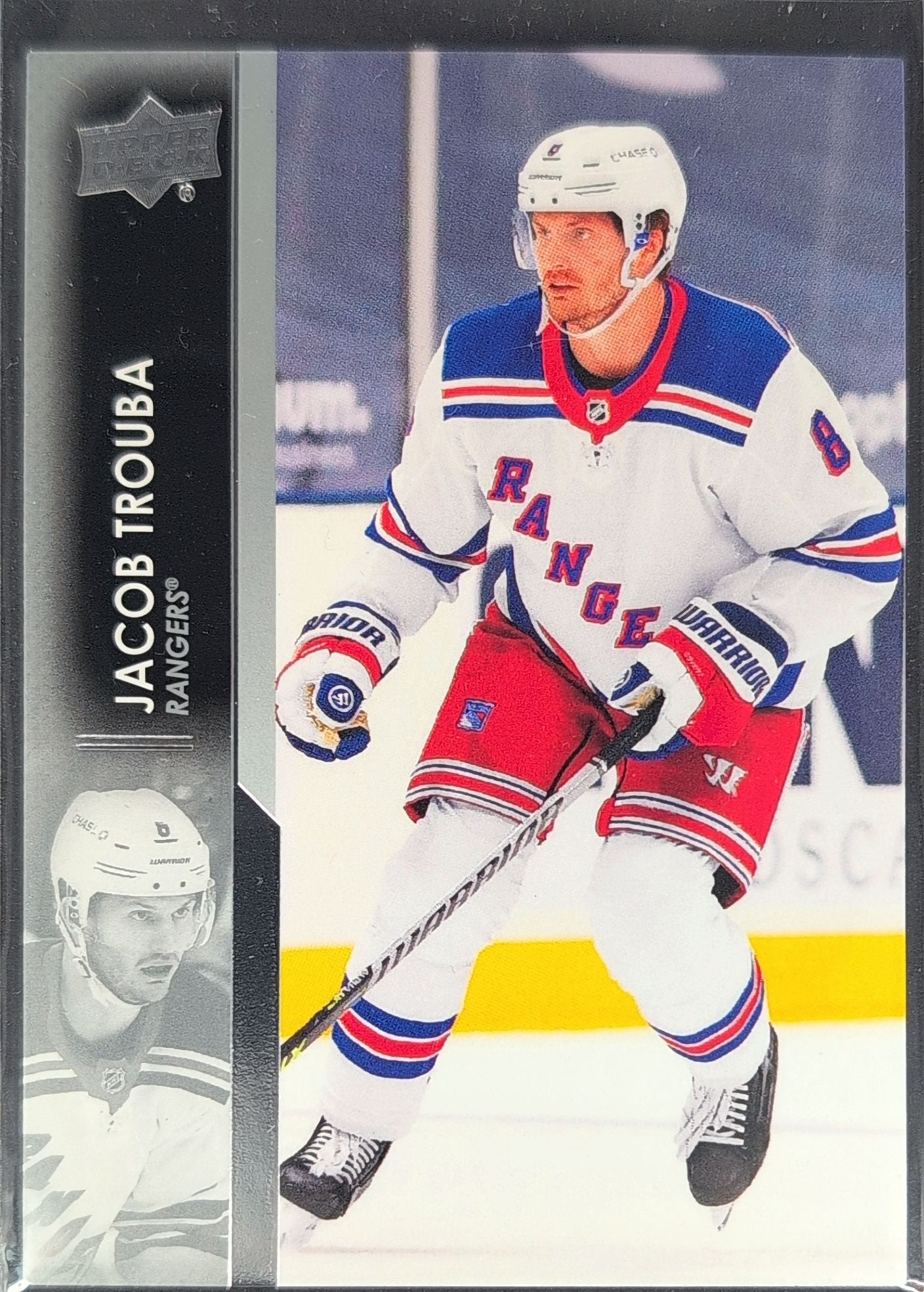 2021-2022 Upper Deck Jacob Trouba #126 New York Rangers front