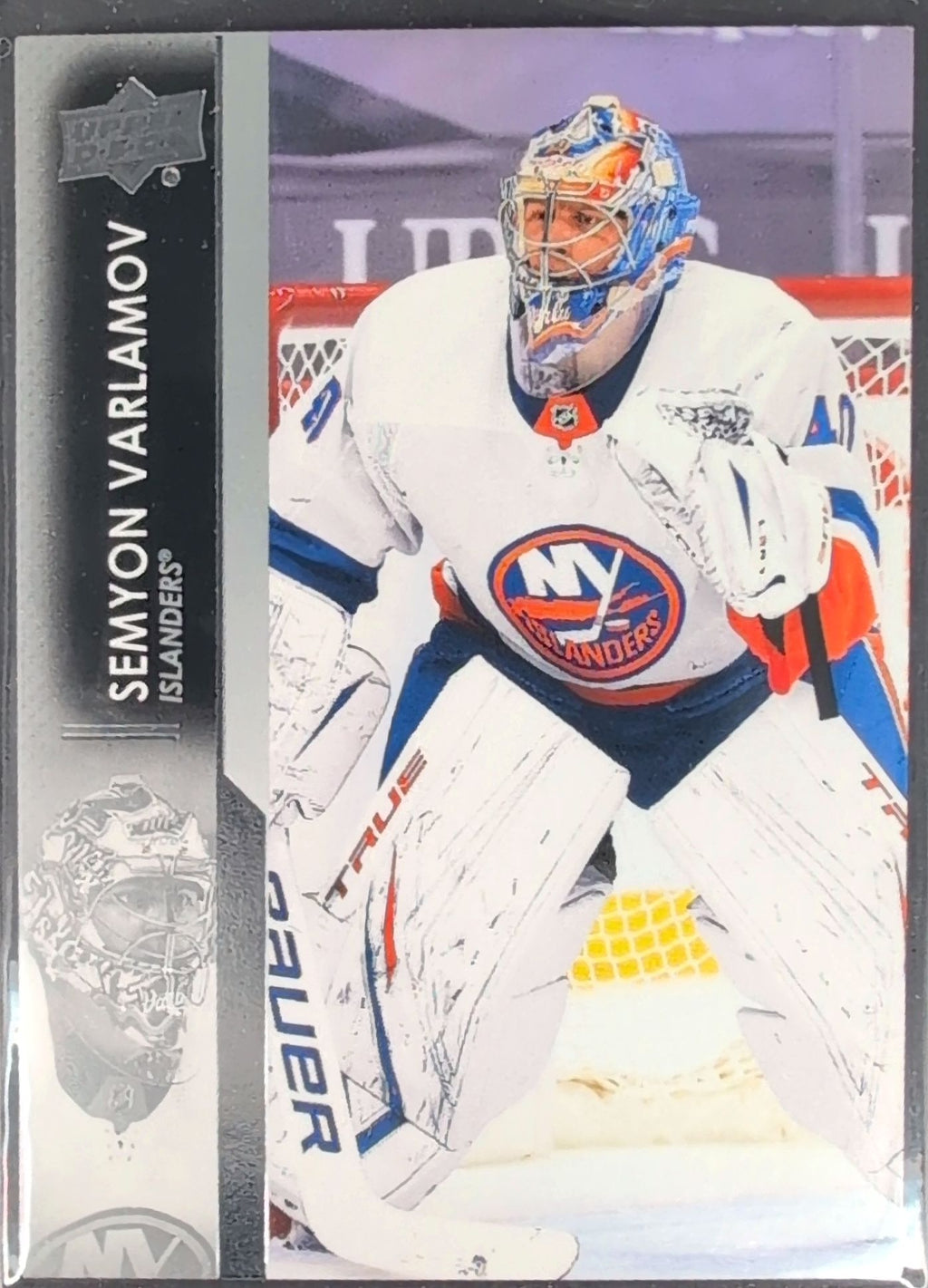 2021-2022 Upper Deck Semyon Varlamov #119 New York Islanders front