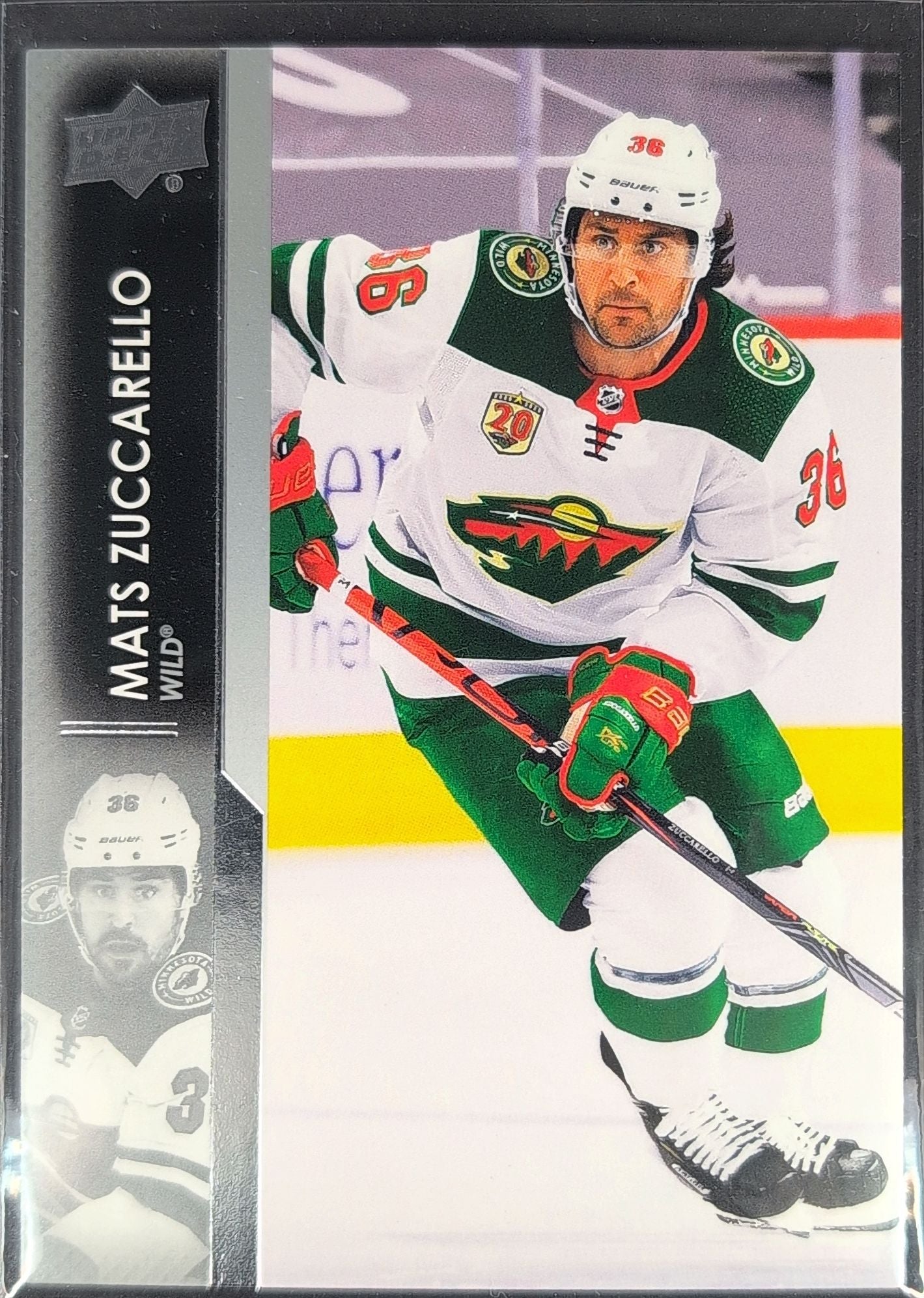 2021-22 Upper Deck Mats Zuccarello #93 Minnesota Wild front