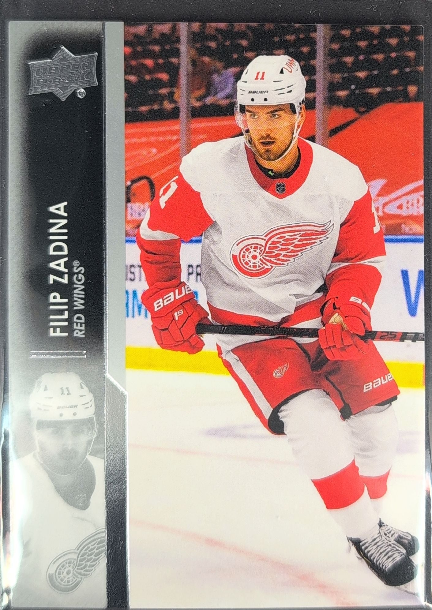 2021-22 Upper Deck Filip Zadina #69 Detroit Red Wings front