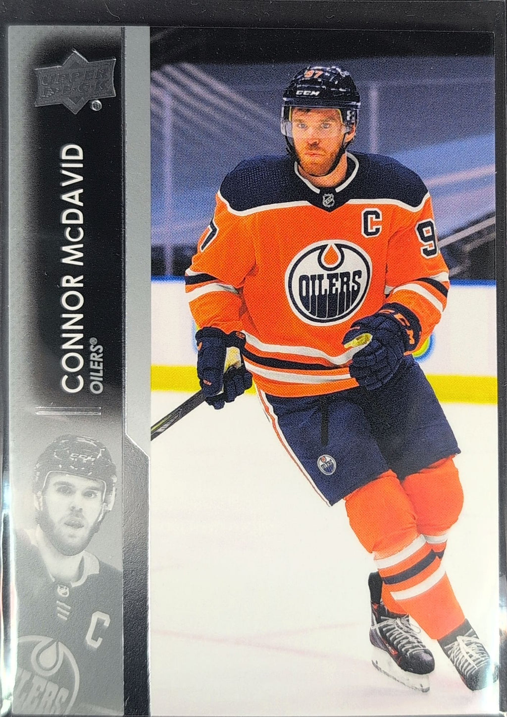 2021-22 Upper Deck Connor McDavid #73 Edmonton Oilers front