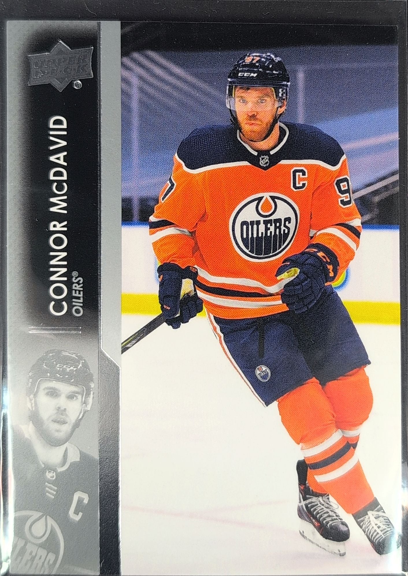 2021-22 Upper Deck Connor McDavid #73 Edmonton Oilers front