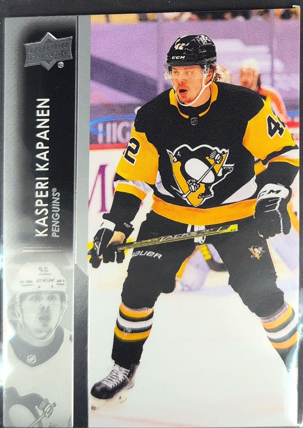 2021-22 Upper Deck Kasperi Kapanen #144 Pittsburgh Penguins front