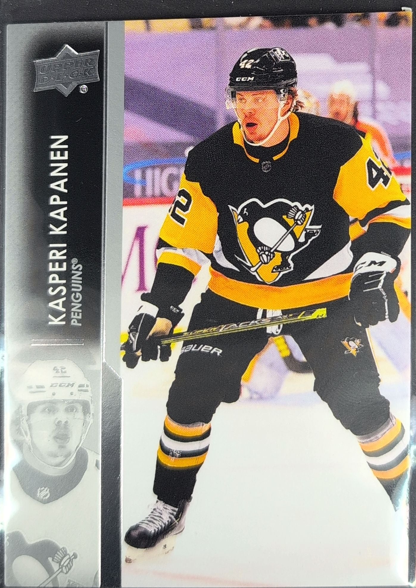 2021-22 Upper Deck Kasperi Kapanen #144 Pittsburgh Penguins front