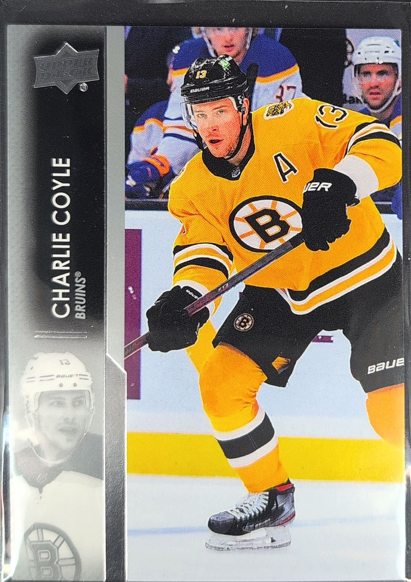 2021-2022 Upper Deck Charlie Coyle #14 Boston Bruins front
