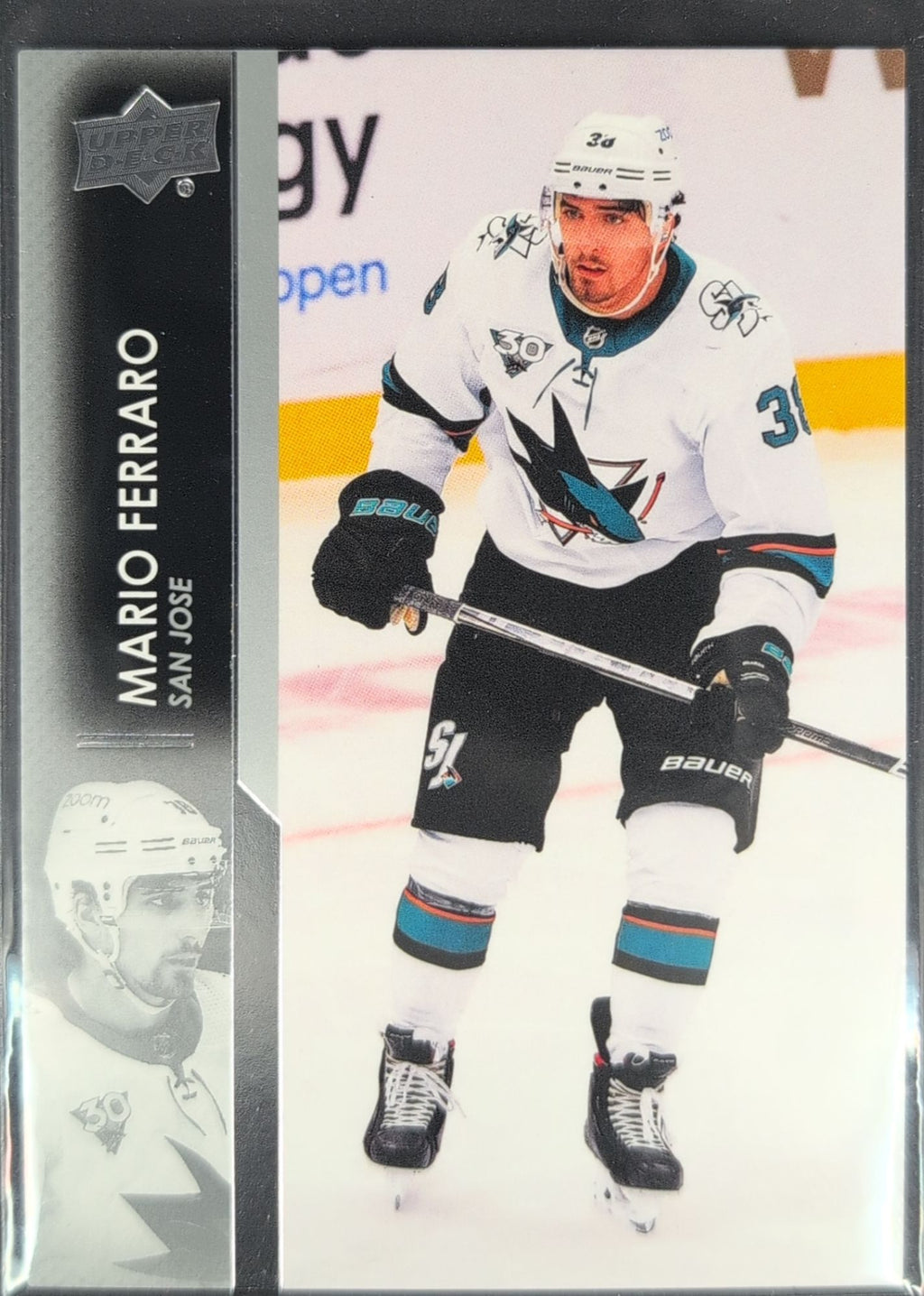 2021-2022 Upper Deck Mario Ferraro #148 San Jose Sharks front