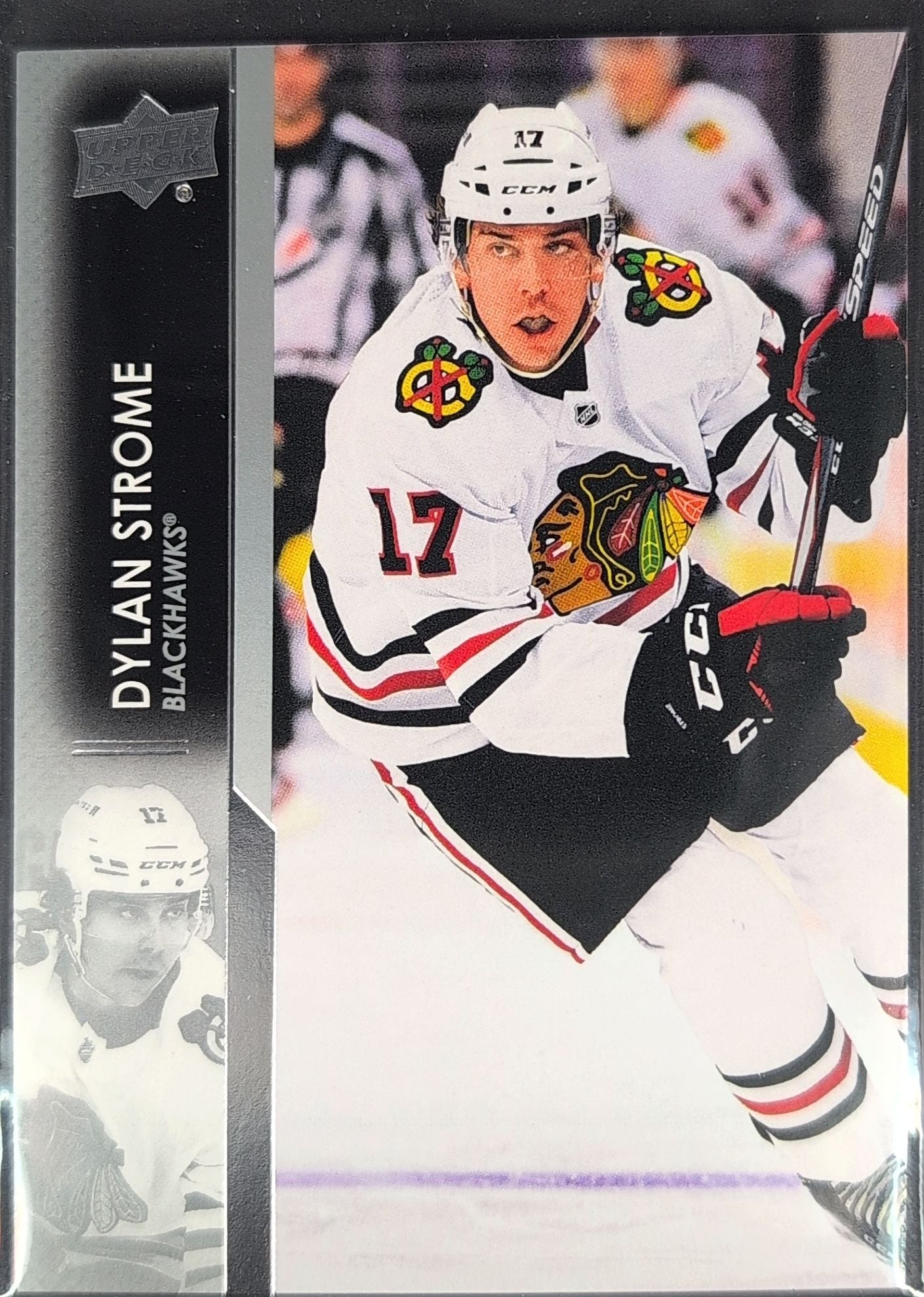 2021-2022 Upper Deck Dylan Strome #44 Chicago Blackhawks front