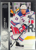 Adam Fox 2021-22 Upper Deck #120 New York Rangers - front image