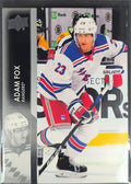 2021-22 Upper Deck Adam Fox #120 New York Rangers front