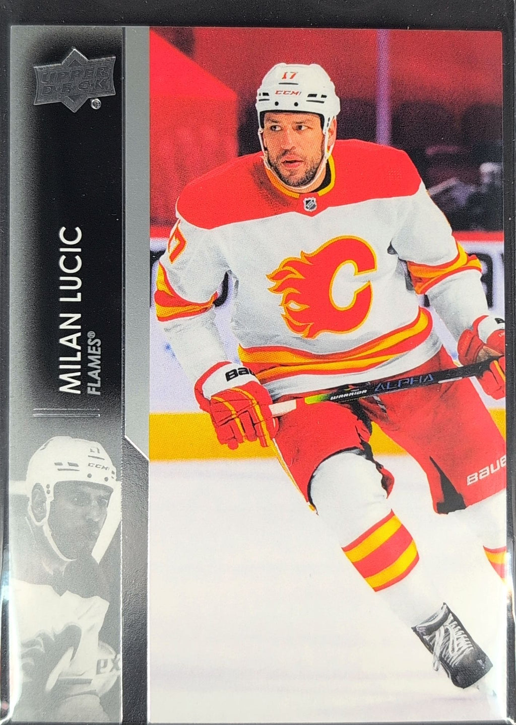 2021-2022 Upper Deck Milan Lucic #29 Calgary Flames front