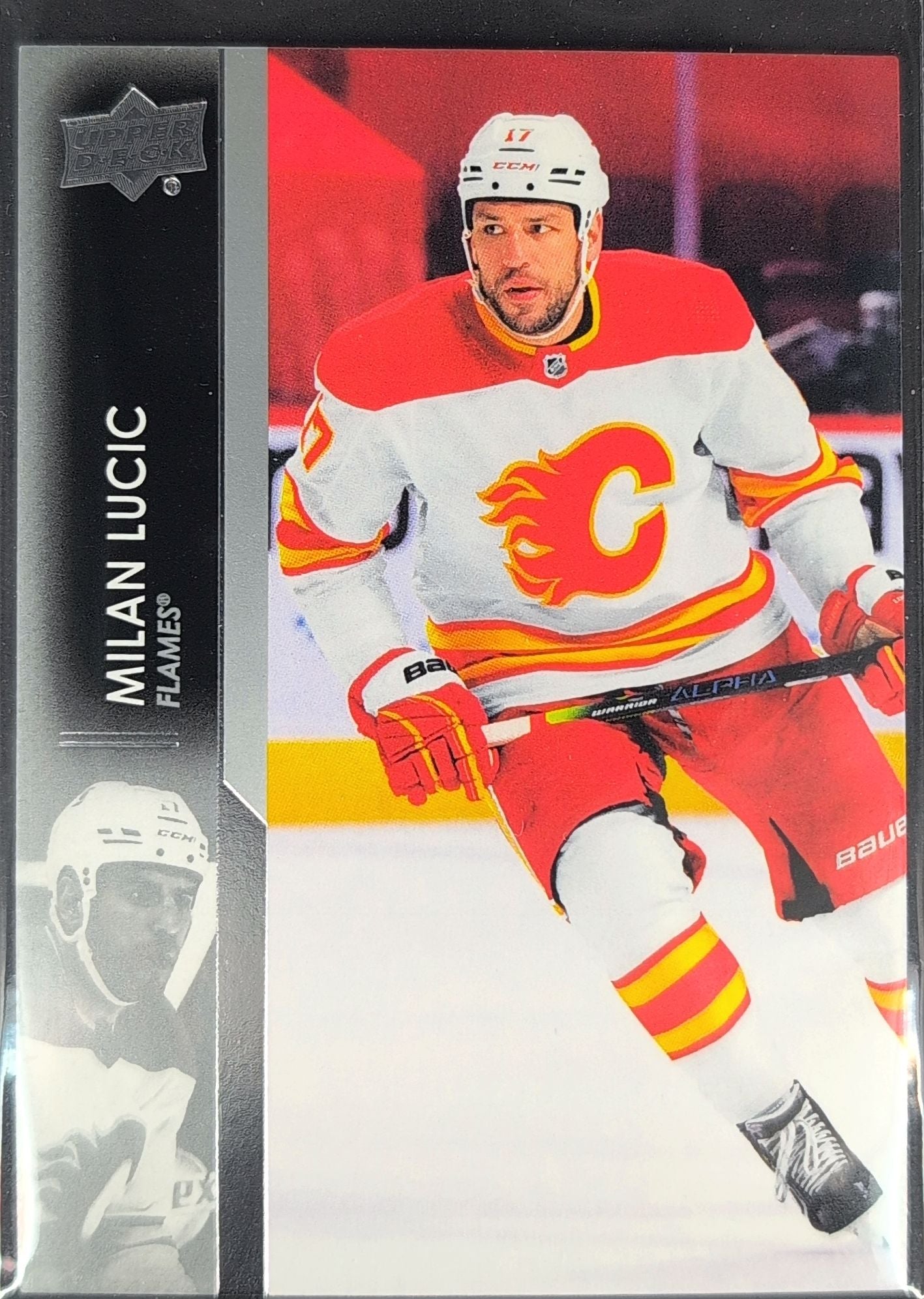 2021-2022 Upper Deck Milan Lucic #29 Calgary Flames front