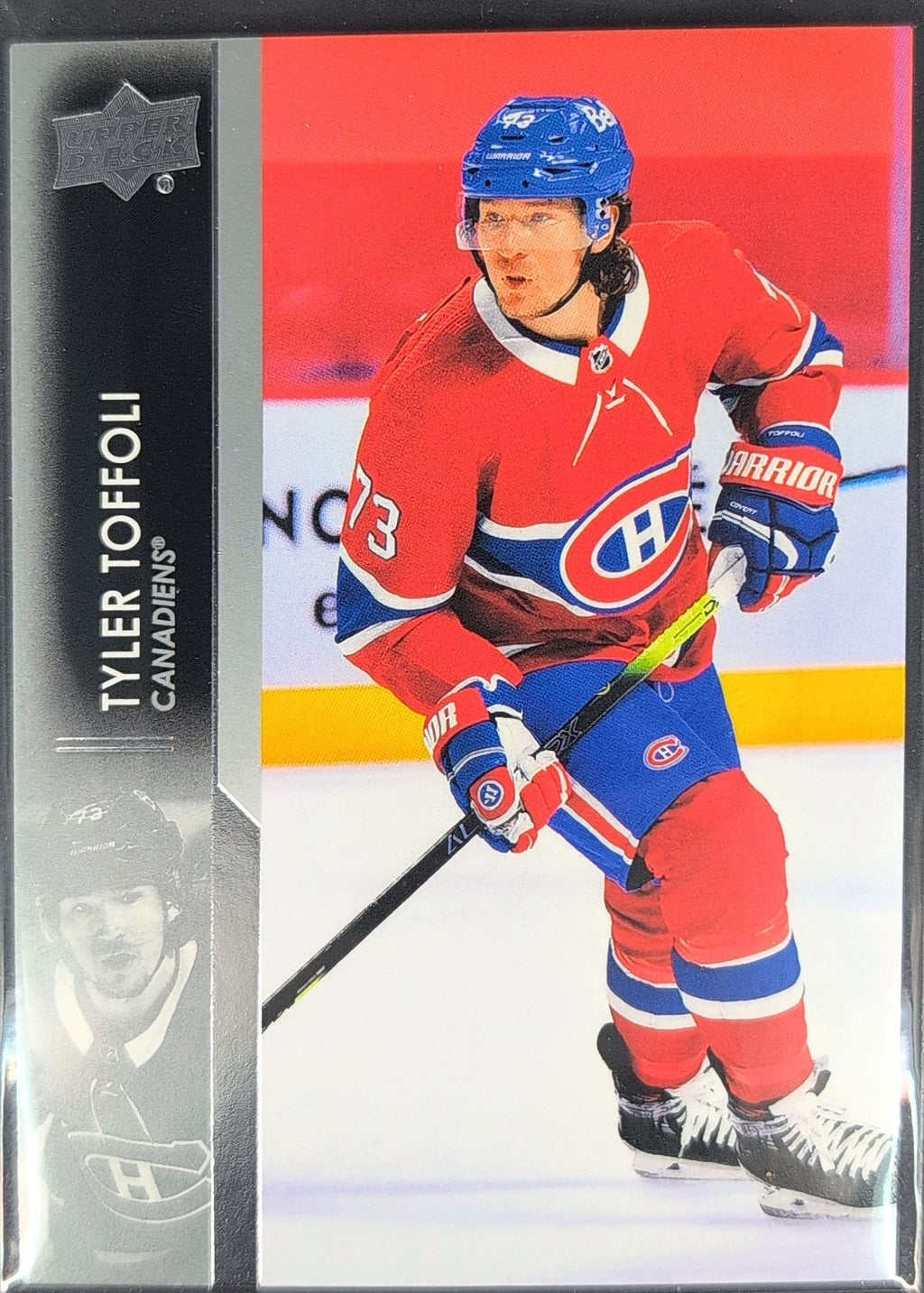 2021-2022 Upper Deck Tyler Toffoli #99 Montreal Canadiens front