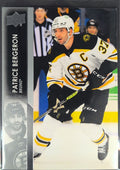 2021-2022 Upper Deck Patrice Bergeron #13 Boston Bruins front