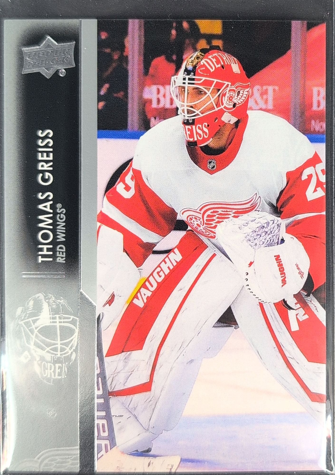 2021-22 Upper Deck Thomas Greiss #65 Detroit Red Wings front