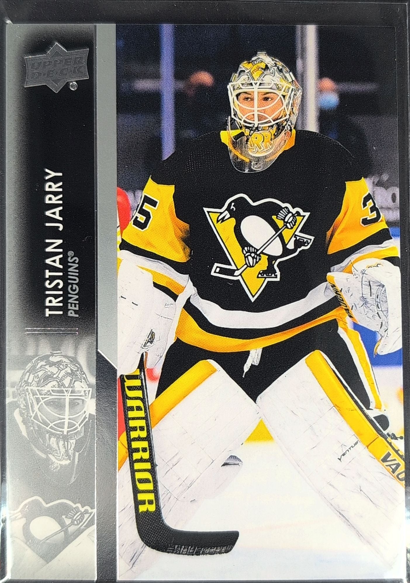 2021-22 Upper Deck Tristan Jarry #143 Pittsburgh Penguins front
