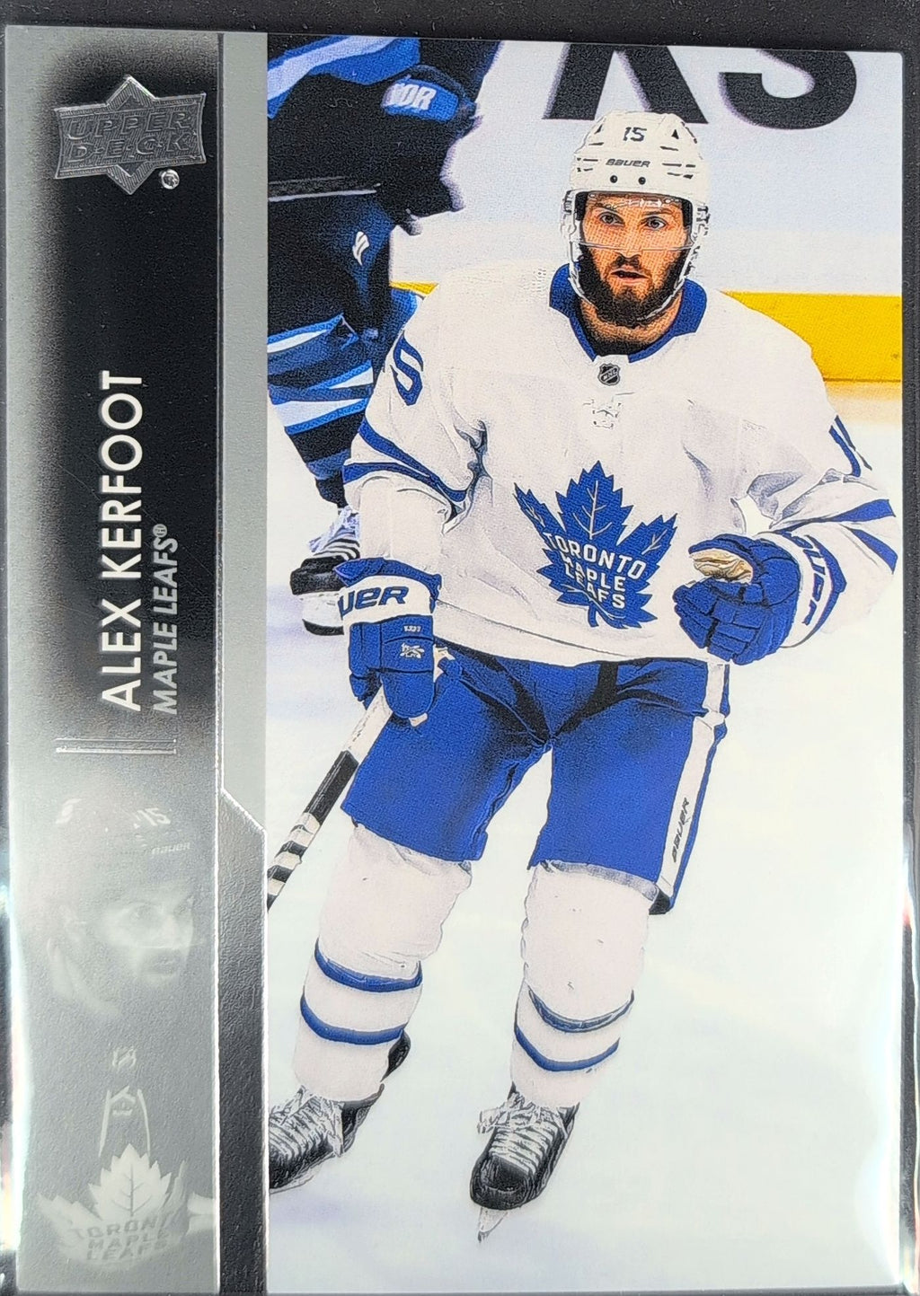2021-2022 Upper Deck Alex Kerfoot #169 Toronto Maple Leafs front