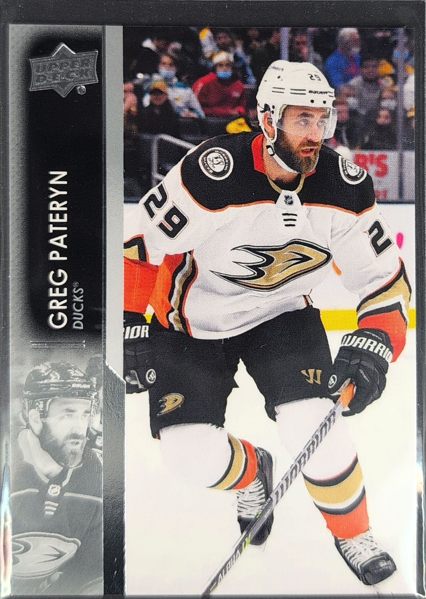 2021-2022 Upper Deck Greg Pateryn #504 Anaheim Ducks front