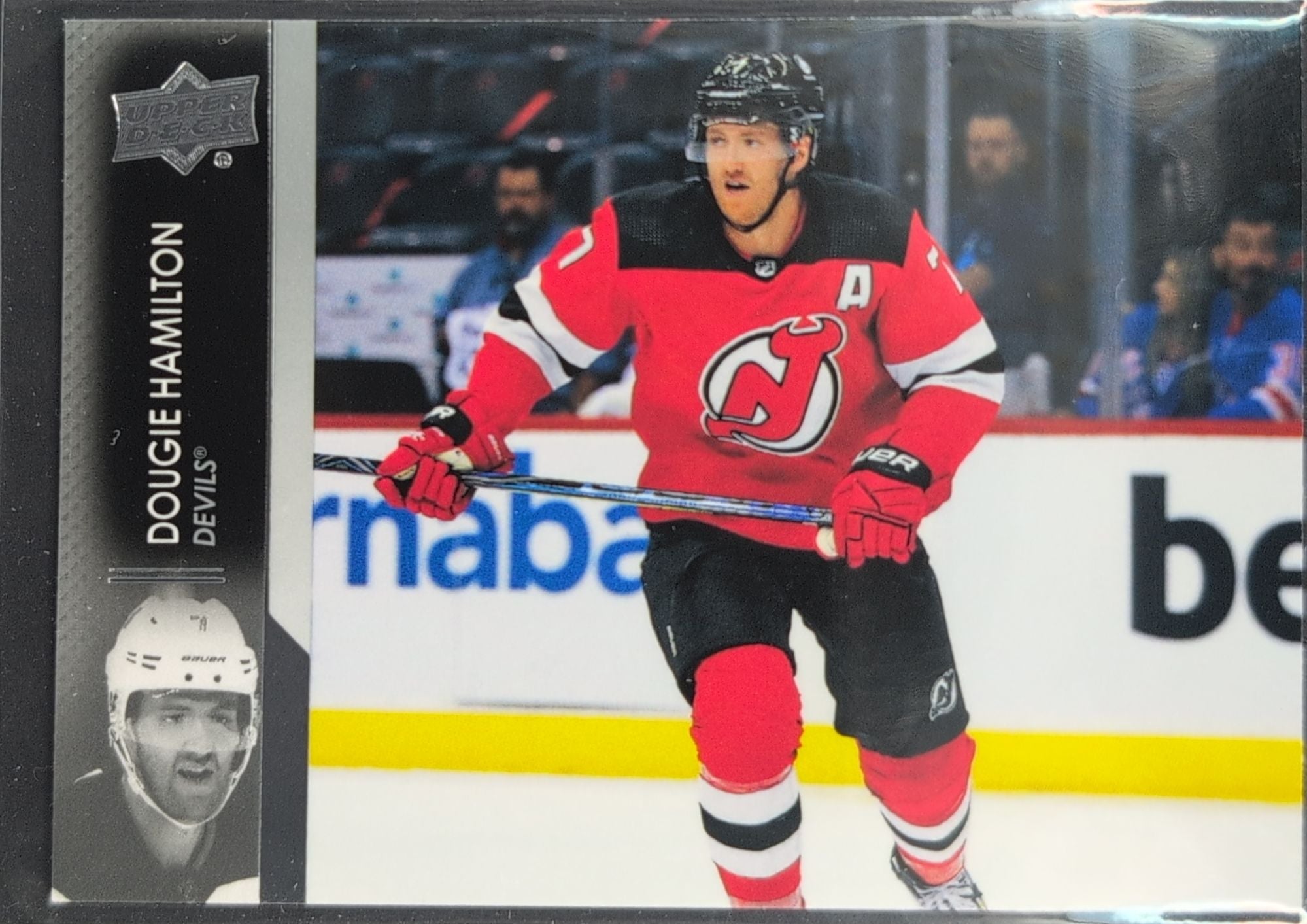 2021-2022 Upper Deck Dougie Hamilton #593 New Jersey Devils front