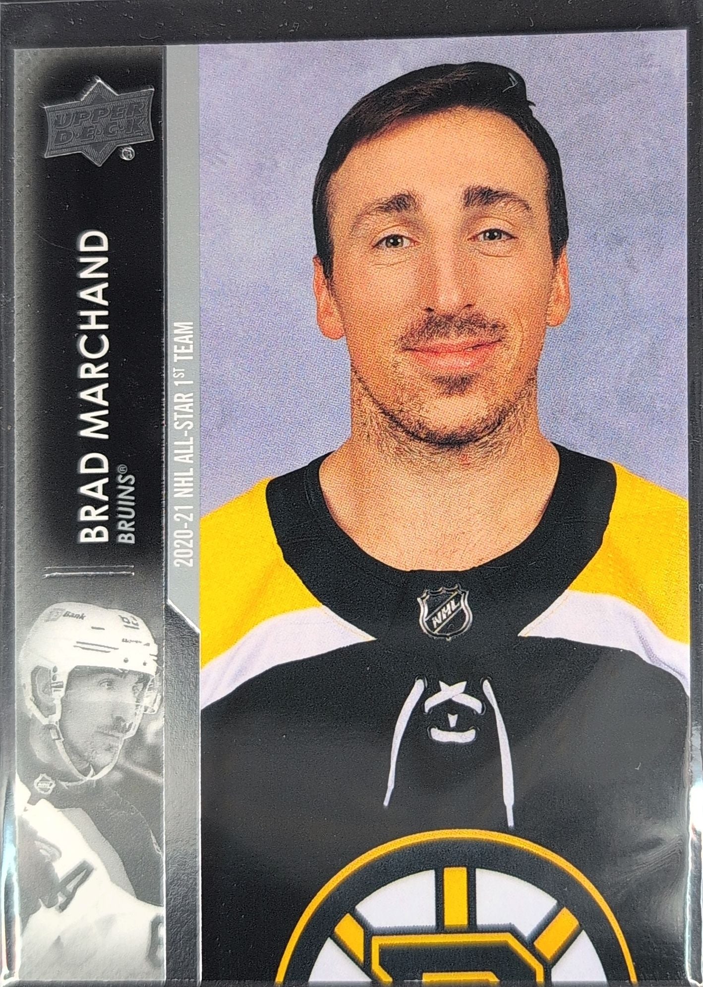 2021-2022 Upper Deck Brad Marchand #667 Boston Bruins front