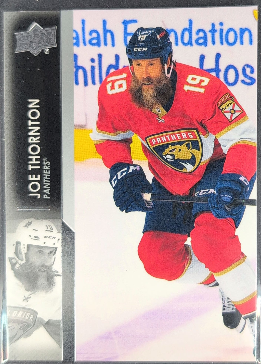 2021-22 Upper Deck Joe Thornton #574 Florida Panthers front