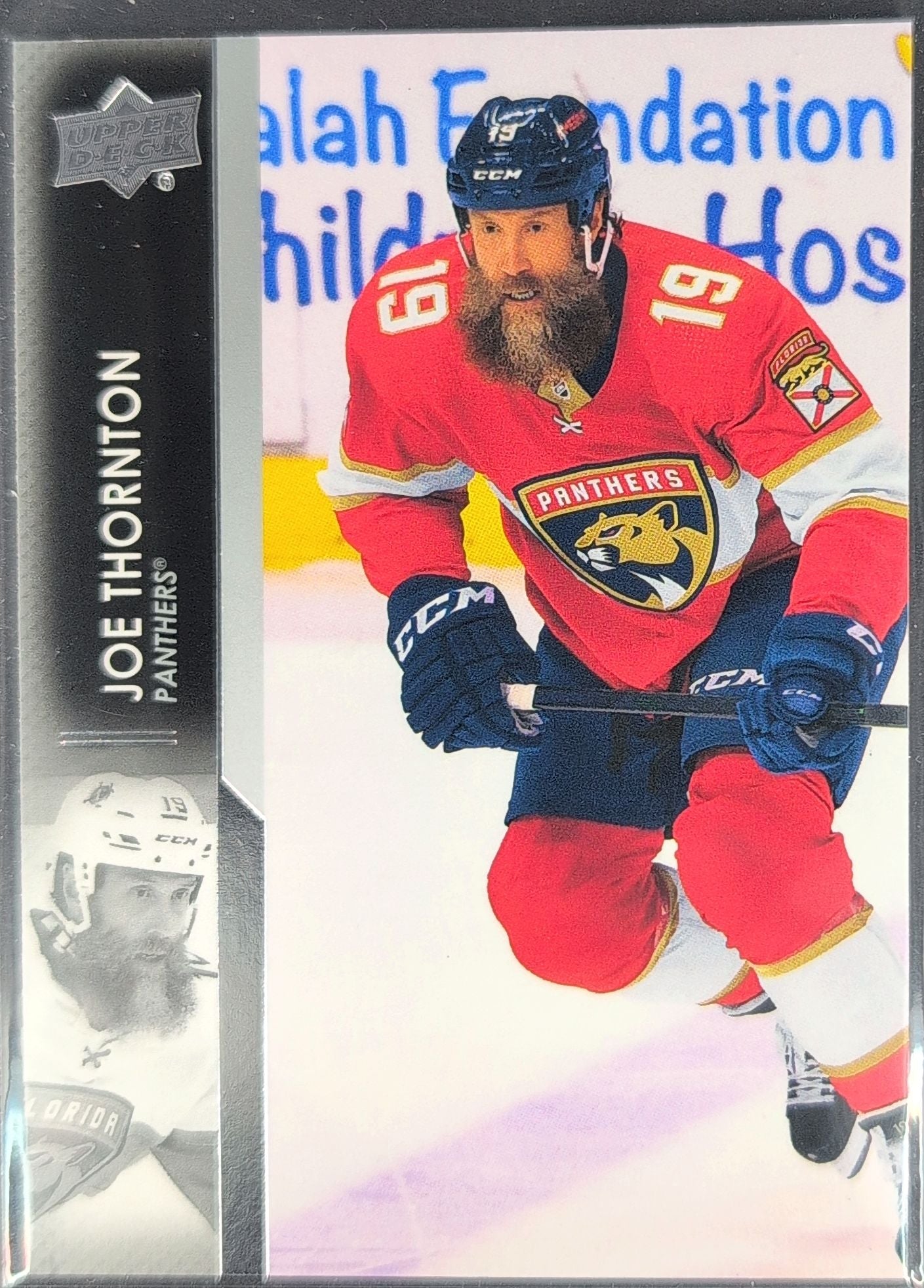 2021-22 Upper Deck Joe Thornton #574 Florida Panthers front