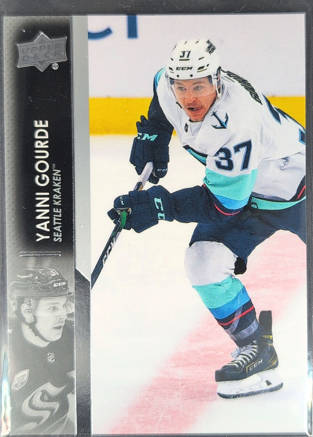 2021-2022 Upper Deck Yanni Gourde #628 Seattle Kraken front