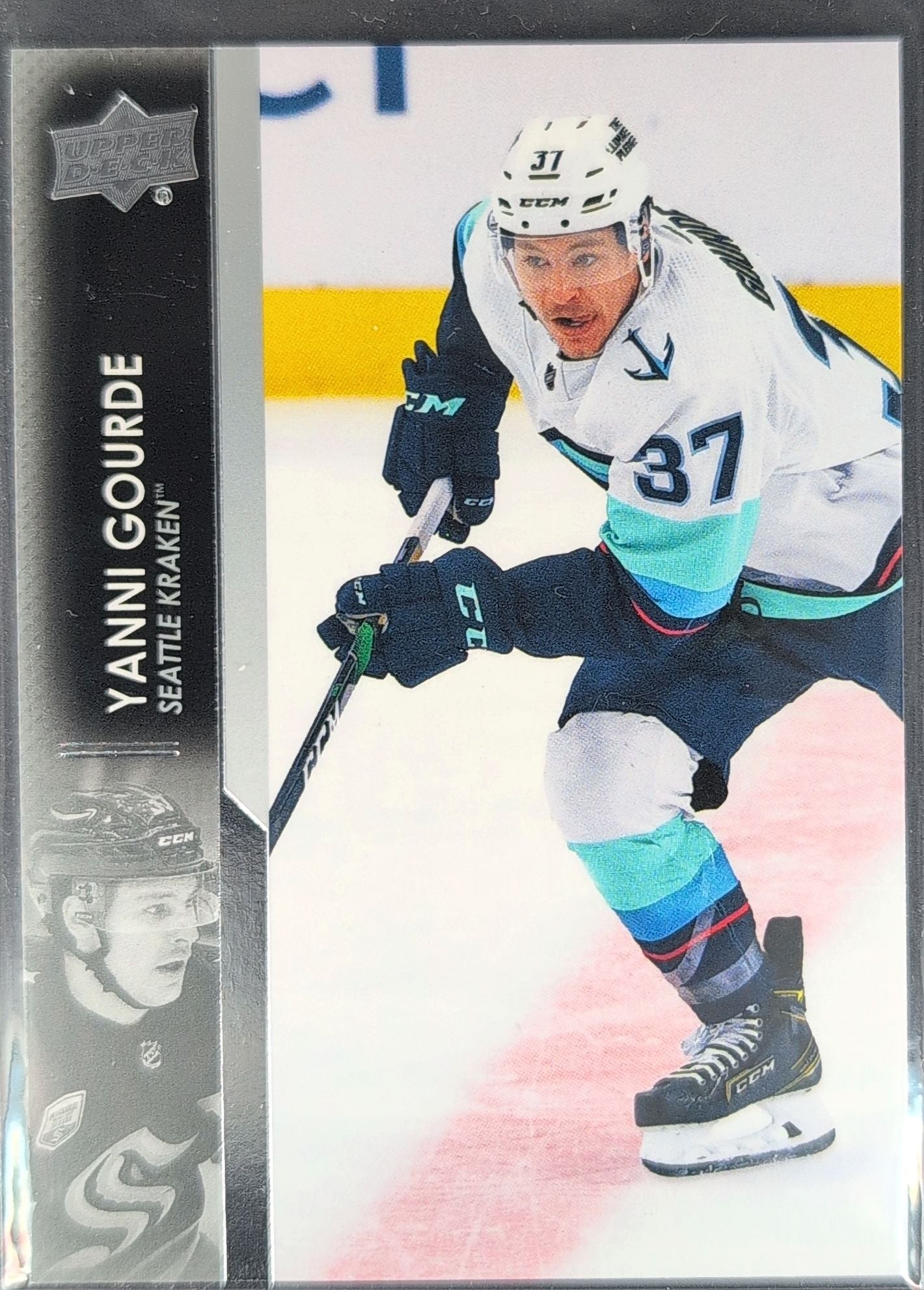 2021-2022 Upper Deck Yanni Gourde #628 Seattle Kraken front