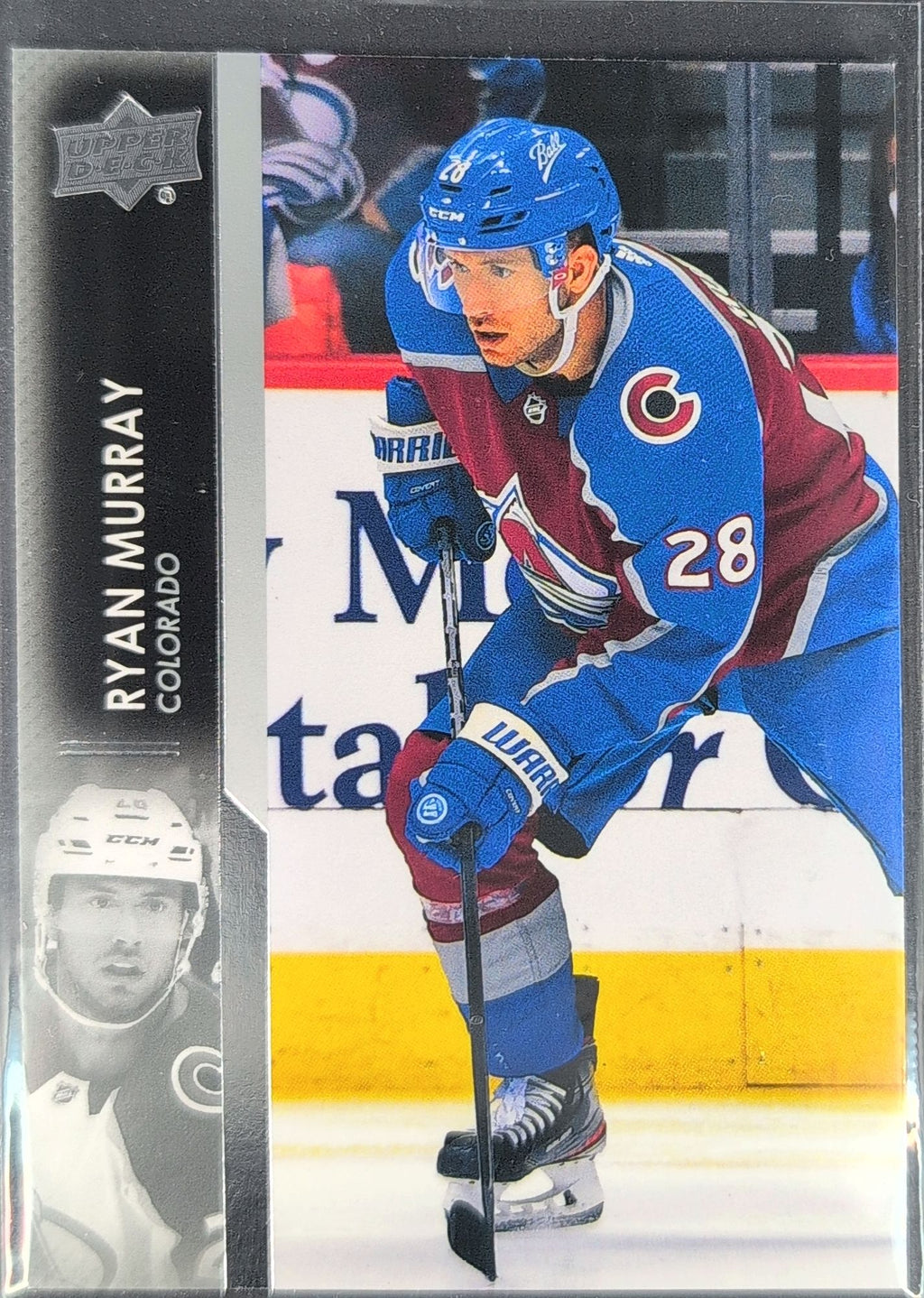 2021-2022 Upper Deck Ryan Murray #549 Colorado Avalanche front