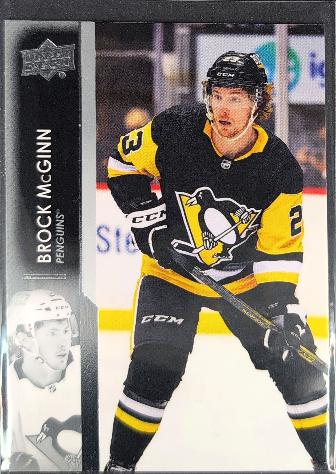 2021-2022 Upper Deck Brock McGinn #620 Pittsburgh Penguins front