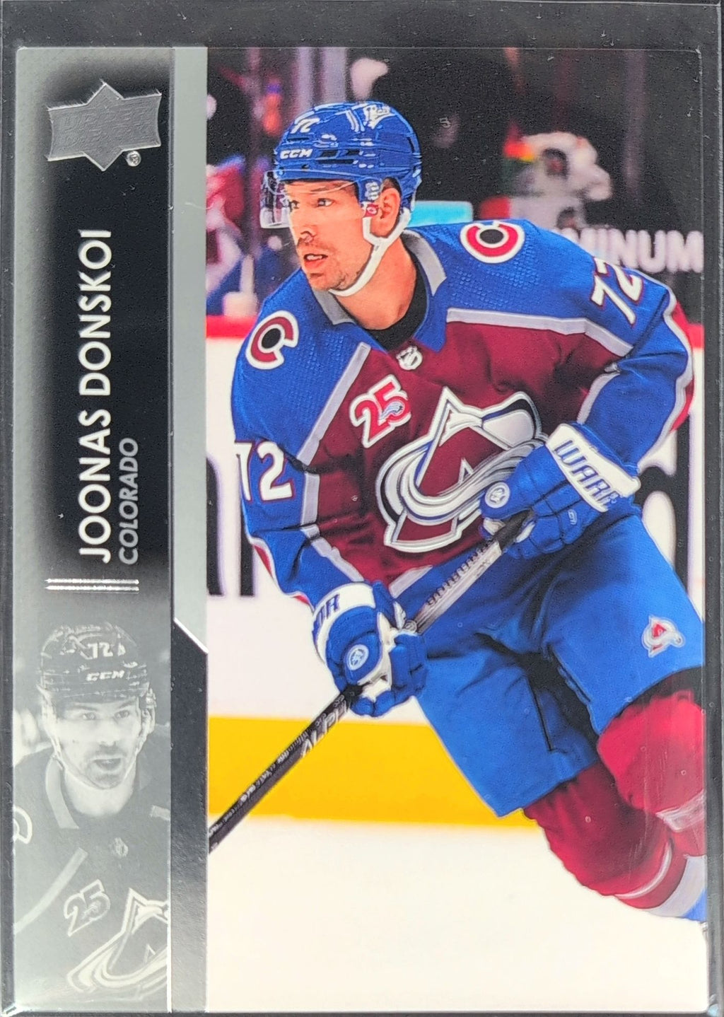 2021-2022 Upper Deck Joonas Donskoi #46 Colorado Avalanche front