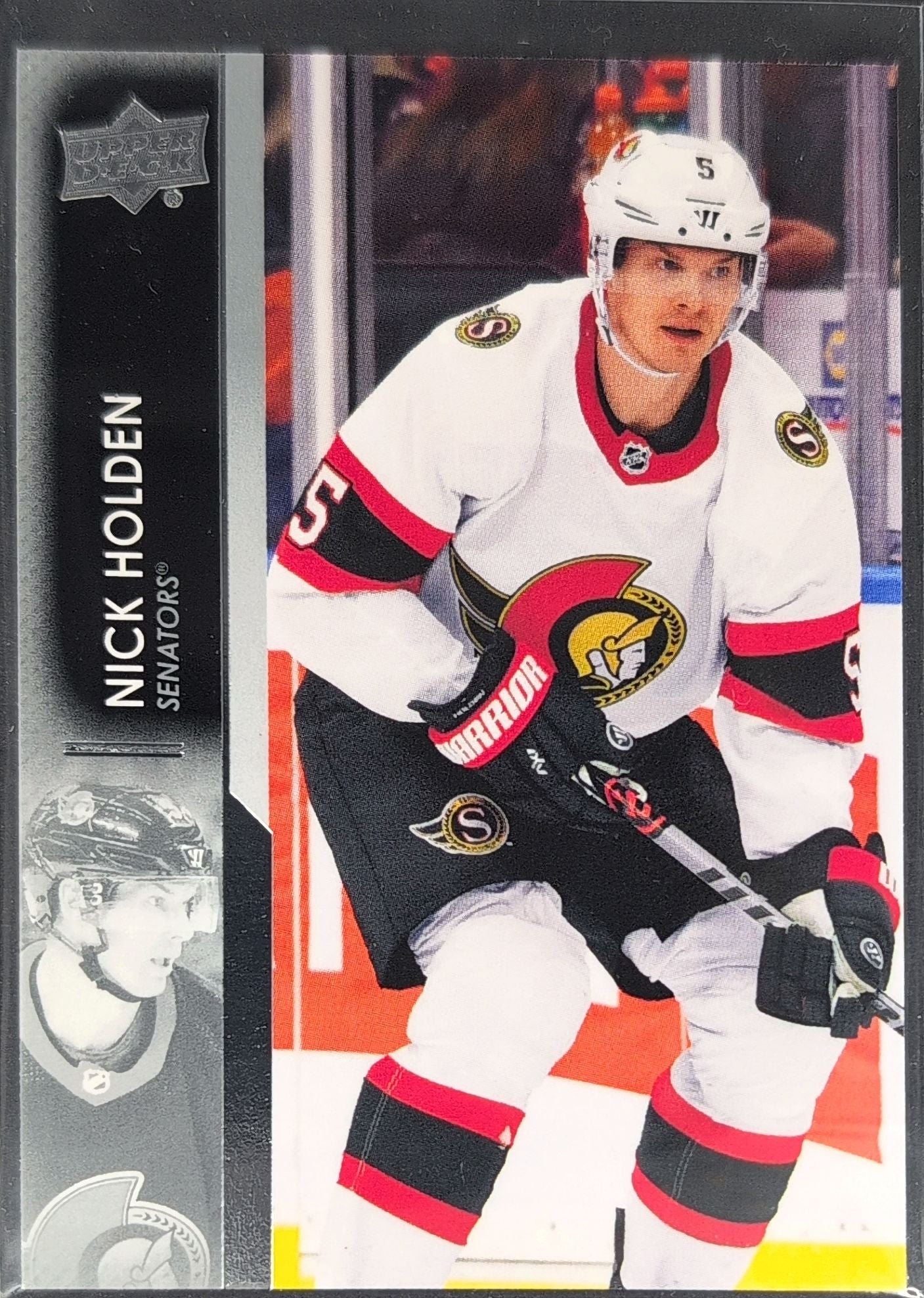 2021-2022 Upper Deck Nick Holden #608 Ottawa Senators front