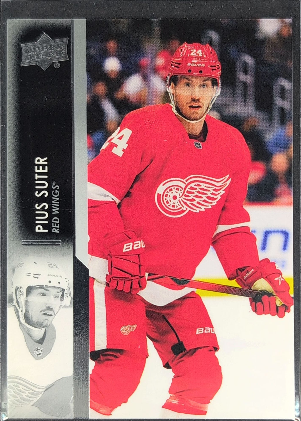 2021-2022 Upper Deck Pius Suter #563 Detroit Red Wings front