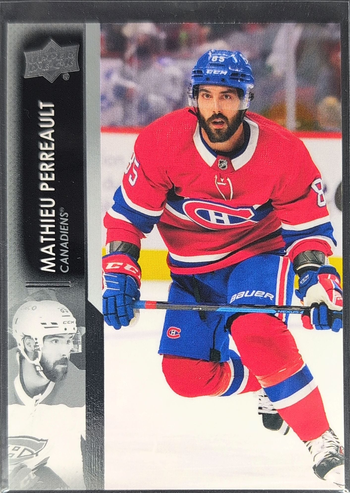 2021-2022 Upper Deck Mathieu Perreault #586 Montreal Canadiens front