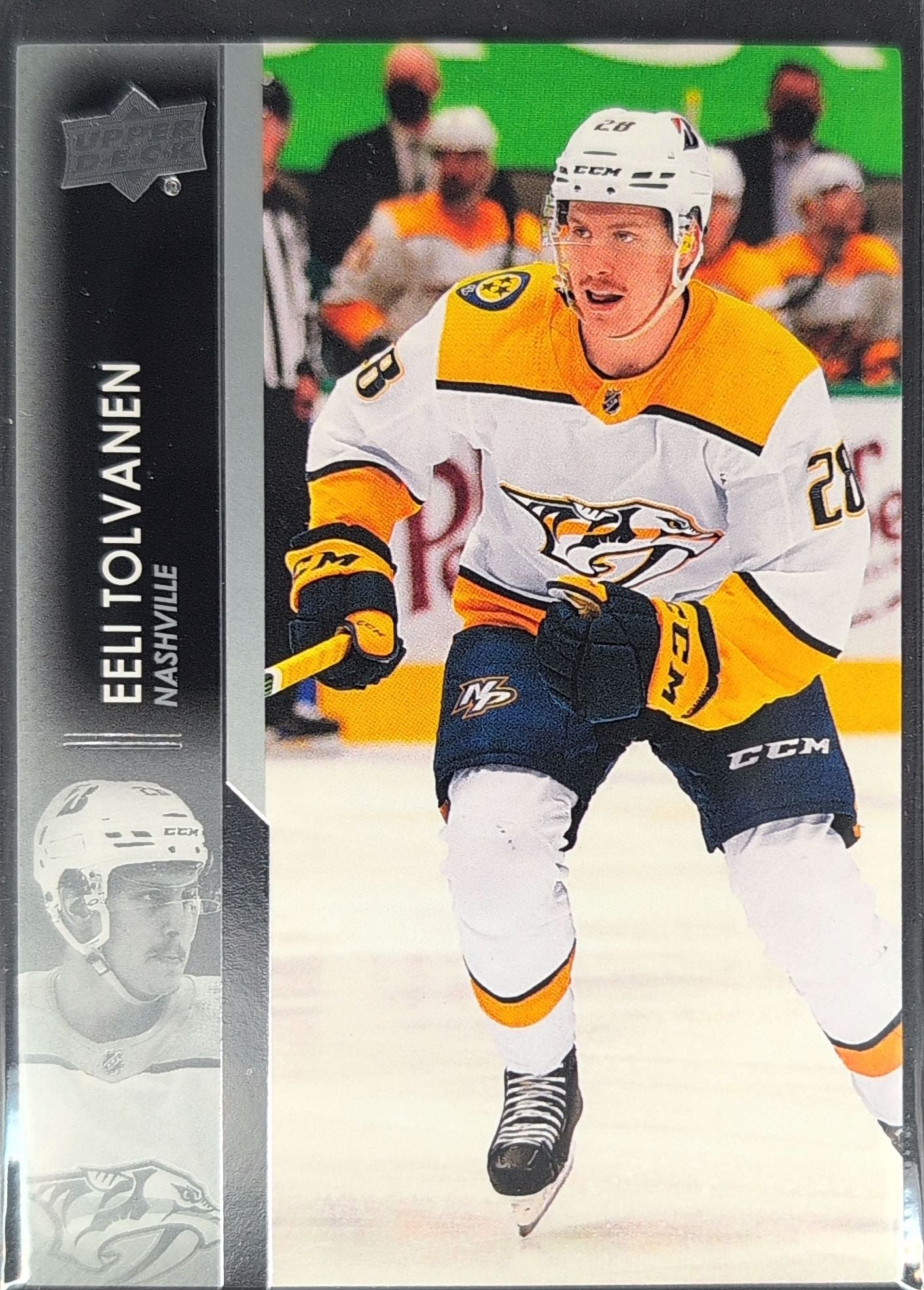 2021-2022 Upper Deck Eeli Tolvanen #106 Nashville Predators front