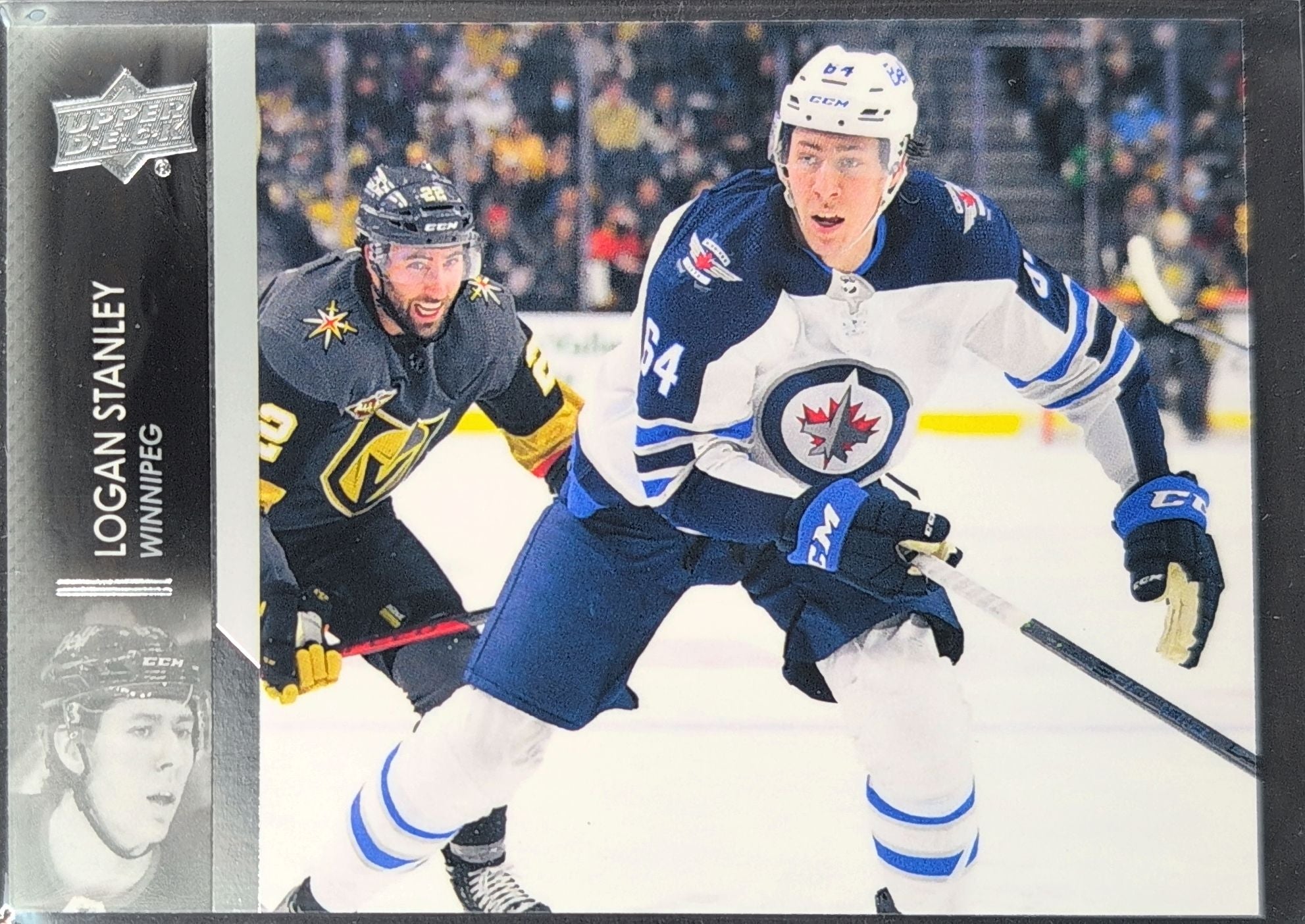 2021-22 Upper Deck Logan Stanley #665 Winnipeg Jets front