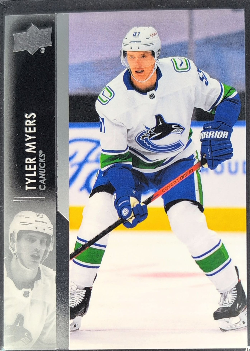 2021-22 Upper Deck Tyler Myers #177 Vancouver Canucks front