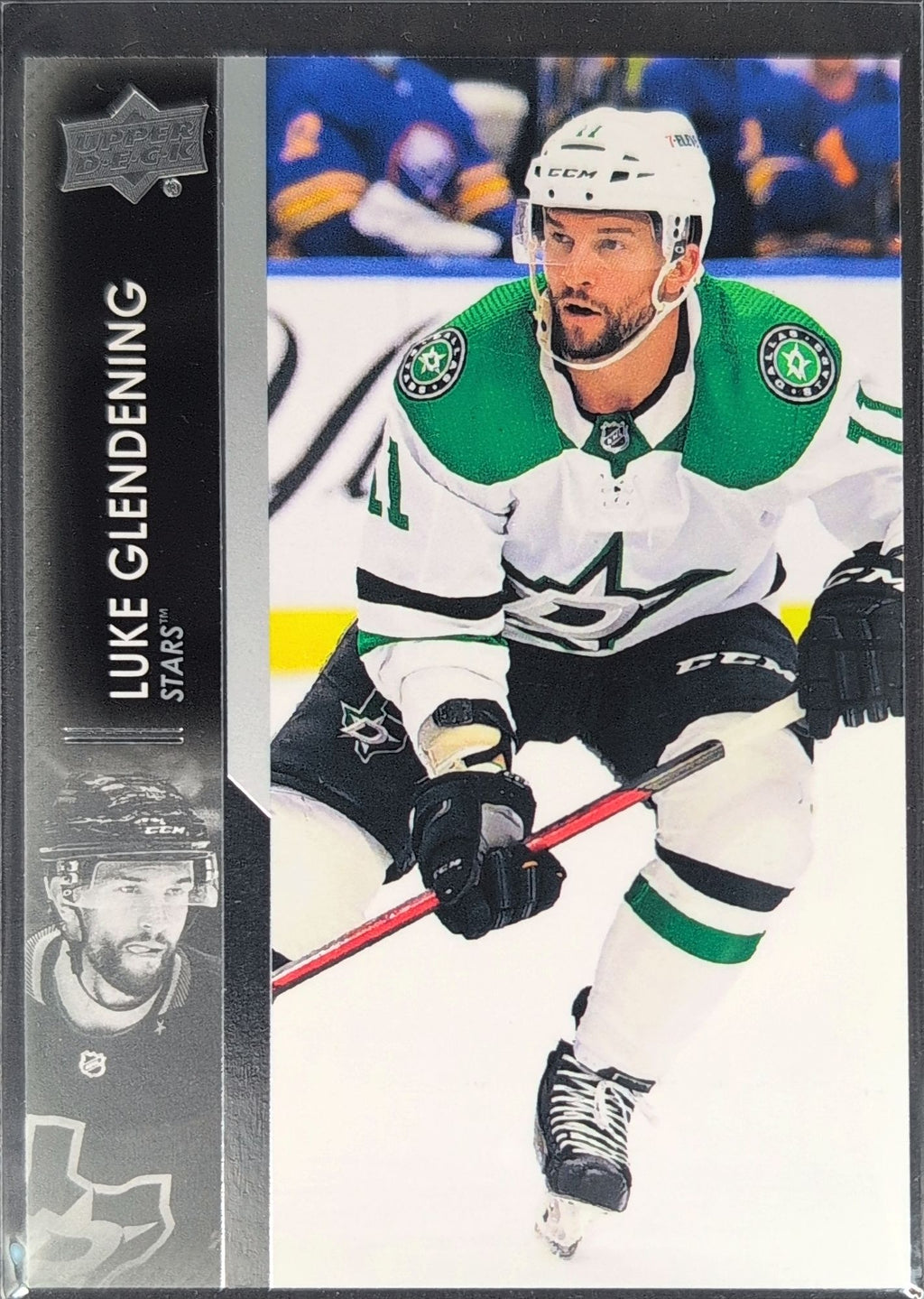 2021-22 Upper Deck Luke Glendening #557 Dallas Stars front