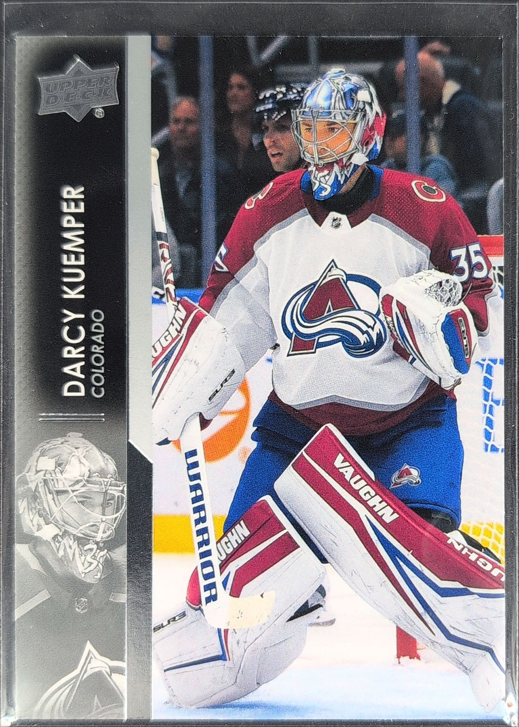 2021-2022 Upper Deck Darcy Kuemper #547 Colorado Avalanche front