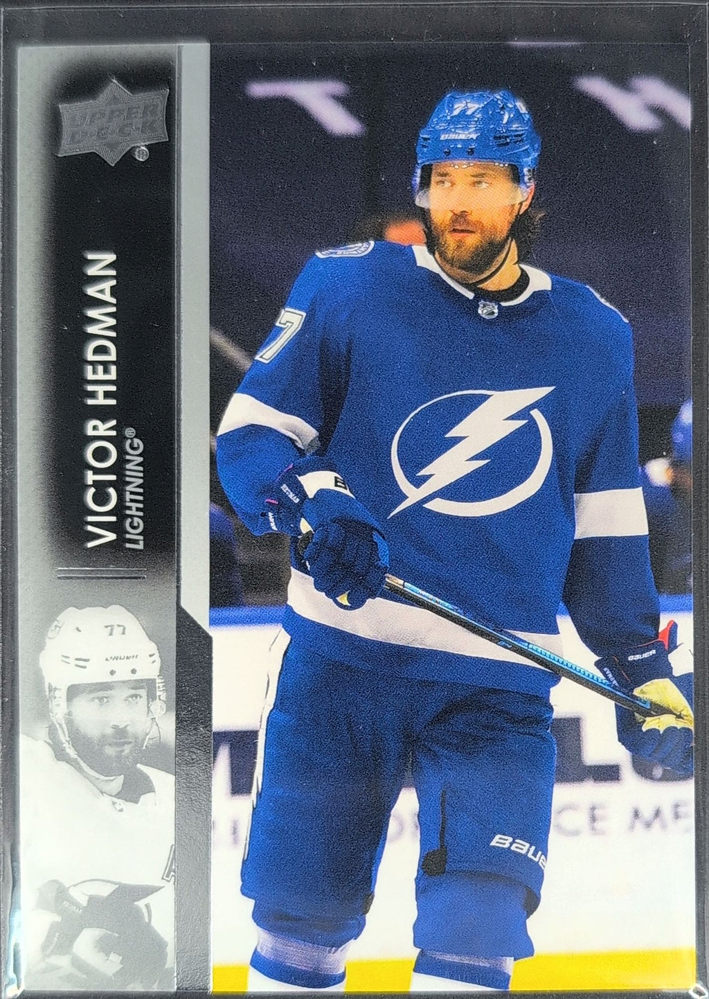 2021-2022 Upper Deck Victor Hedman #161 Tampa Bay Lightning front