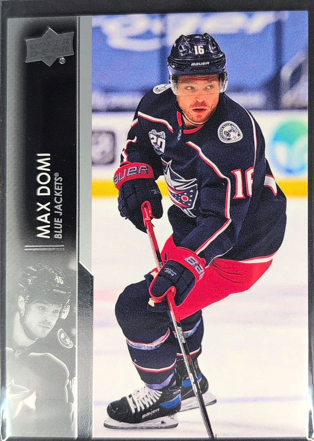 2021-22 Upper Deck Max Domi #52 Columbus Blue Jackets front