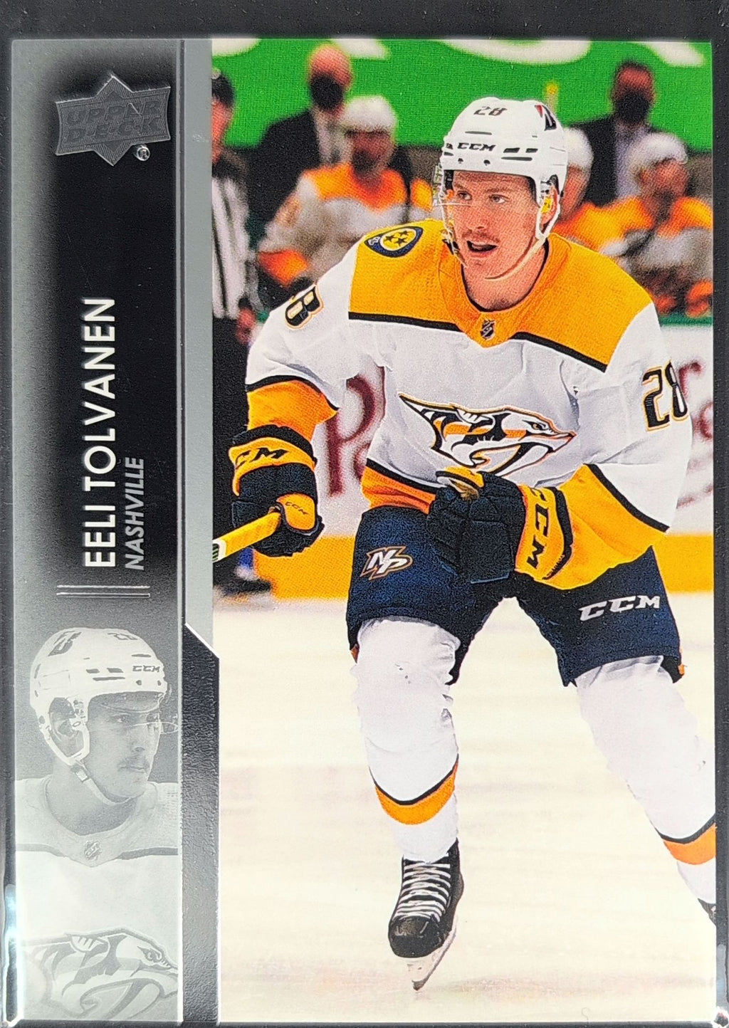 2021-2022 Upper Deck Eeli Tolvanen #106 Nashville Predators front