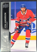 2021-2022 Upper Deck Josh Anderson #95 Montreal Canadiens front