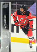 2021-2022 Upper Deck Nico Hischier #109 New Jersey Devils front