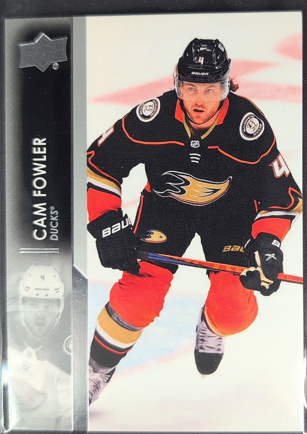 2021-2022 Upper Deck Cam Fowler #2 Anaheim Ducks front