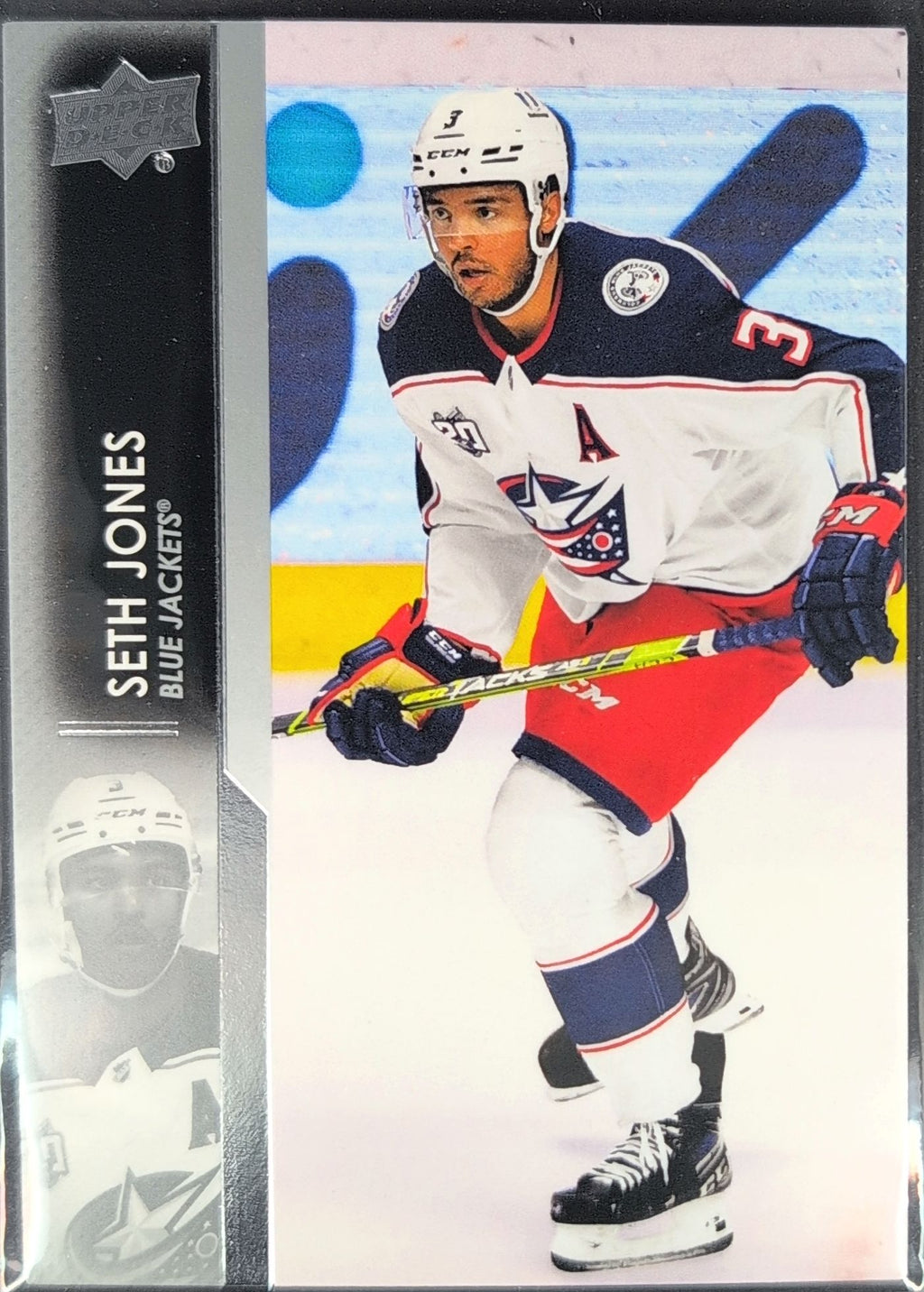 2021-22 Upper Deck Seth Jones #53 Columbus Blue Jackets front