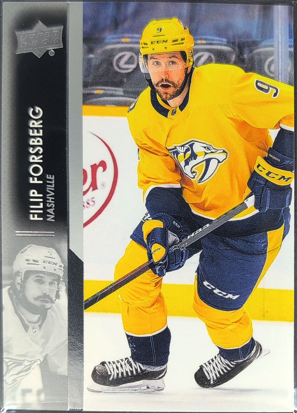 2021-22 Upper Deck Filip Forsberg #103 Nashville Predators front