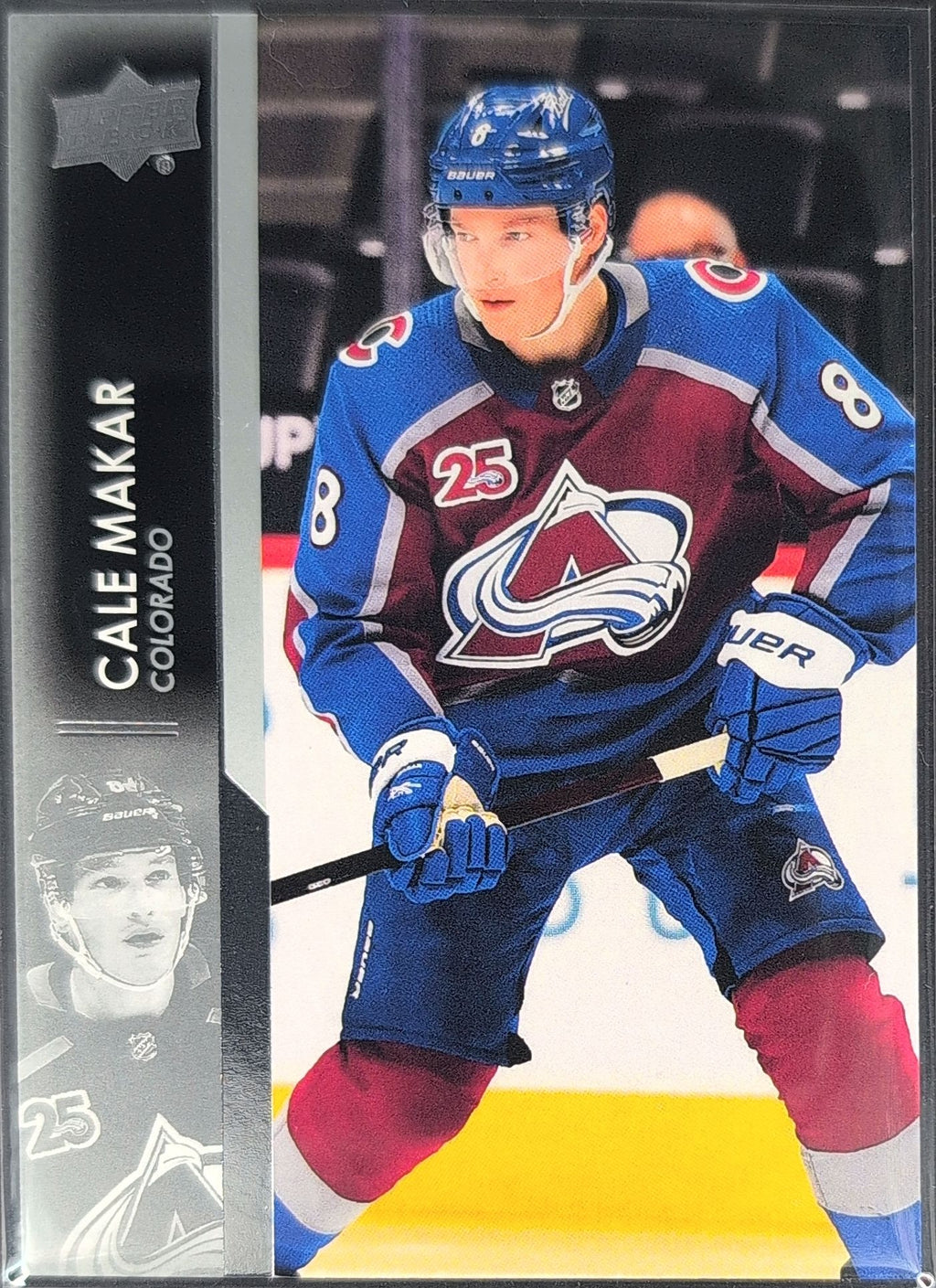 2021-2022 Upper Deck Cale Makar #50 Colorado Avalanche front